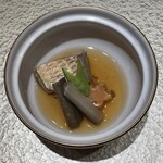 Hakata Sushi Takayama - 鯛の炊き合わせ
