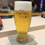 博多 鮨 貴山 - プレミアム生ビール熟撰