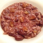 イル プレージョ - 14.2月 パニッシャ　うずら豆/豚足/サラミ/香味野菜風味のノヴァーラ風赤ワインリゾット