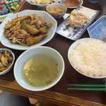 澁谷飯店 - 豚肉と茄子の味噌炒め定食