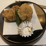 ふぐ御料理處 でん - 唐揚げが大きい