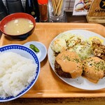 Taishuushokudou Sutando Sonoda - メンチカツ&コロッケ定食