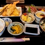 Soyo kaze - そよかぜ定食(ご飯大盛り無料)  1,100円
                      みそ汁をうどんに変更 +100円
                      食後にコーヒーサービス