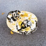 Miura料理店 - オマール海老とイカ墨のラビオリ 3種のソース