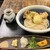 うどん 兎麦 - 料理写真:とり玉天ぶっかけ890円