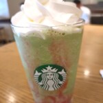 スターバックス・コーヒー - 抹茶イチゴクリームフラペチーノ