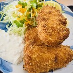 Nakamuraya Mampuku Tei - サーモンのチーズはさみ揚げ