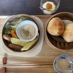 cafe okina - セイロのモーニング！