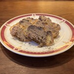 鶏レバーのブルスケッタ