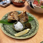 喜乃屋 - のど黒塩焼き　刺身とはまた違い美味い！