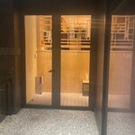 食堂 たのし - 入口（わかりづらい）