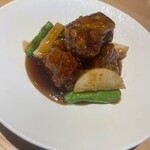 食堂 たのし - 黒酢酢豚