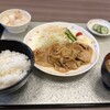 蘭々の湯 - 生姜焼き定食1,100円