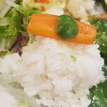 キッチン ブルー グローブ - にんにもソース