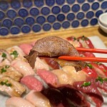 博多筑紫口 肉寿司 - 