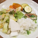 キッチン ブルー グローブ - ご飯が余りそう、甘鯛ポワレは保母無し