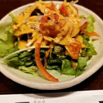 Teppanyaki Ittetsu Guranderu - 新鮮野菜のサラダ