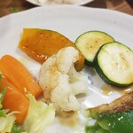 キッチン ブルー グローブ - 備え付け野菜