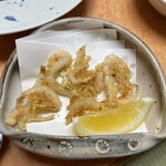 喜乃屋 - こちらは白エビ唐揚げ　味付き