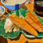 磯料理　開福丸 - キスのフライ