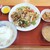 花屋食堂 - 料理写真:豚肉とキャベツの味噌炒め定食 850円
