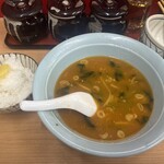 千葉家 - 麺食べた後にライスをIN!