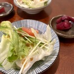 かげろう - 自家製ドレッシングで頂く シャキッとサラダ 