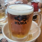 KURA - ペールエール(クラフトビール)￥660