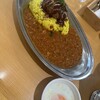 NOAM GARDEN - 料理写真:ハンバーグカレー ルー、ライス増量　温泉玉子トッピング