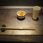 鮨 惣五郎 - ランチコース（小鉢：筍）