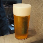 鮨 惣五郎 - 生ビール