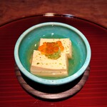 堺町 かもくら - 卵豆腐　いくらのせ