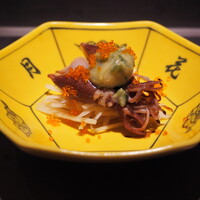 鮨 惣五郎 - 蛍烏賊 酢味噌