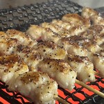 博多水炊きと焼き鳥 鳥善 - ぼんじり