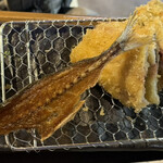 シーフードスタンド パチョレック ハナタレ - アジフライ　レア