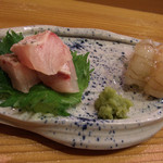 鮨 志の助 - のどぐろ　ガス海老