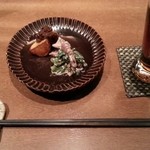 もと - 旬のホタルイカゴマ菜あえ