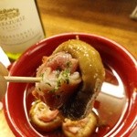 ノリノ穴 - マッシュルームと、生ハム。リフトヾ(^^ )