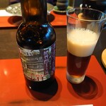 積善館 佳松亭 - 地ビール、苦みを芳醇な香りが包み込み感動の美味しさでした！２本リピートしてしまった！！