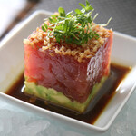 BLT STEAK GINZA - TUNA TARTARE avocado, soy-lime dressing