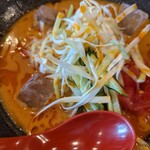 麺場 田所商店 - 冷やしタンタン麺、アップ