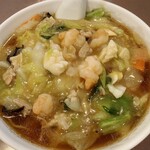 好々亭 - うま煮そば　税込み1100円。