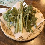 ふるさと - 山菜の天ぷら