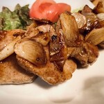 もっちゃん - 豚ヒレガーリックソテー