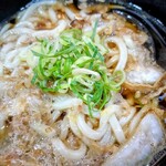 カスヤ - かすうどんの麺大盛・かす大盛り