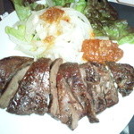 Bistro ひつじや - ひつじのハツ（心臓）のステーキ