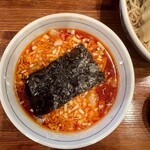 奈つやの中華そば - 赤つけそば変更
      奈つやのもちもち雲呑味玉つけそば