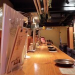 遊食屋 彩菜 - カウンター