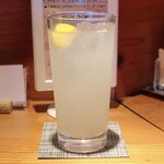 遊食屋 彩菜 - 本搾りレモンサワー