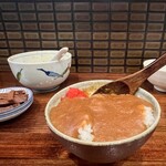 奈つやの中華そば - 茶碗カレー